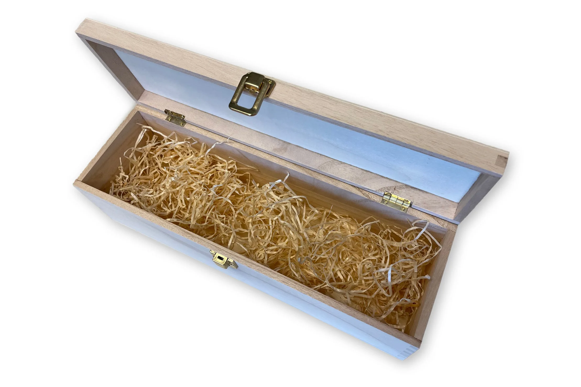 1 vaks wijnkist met slotje - Afbeelding 2