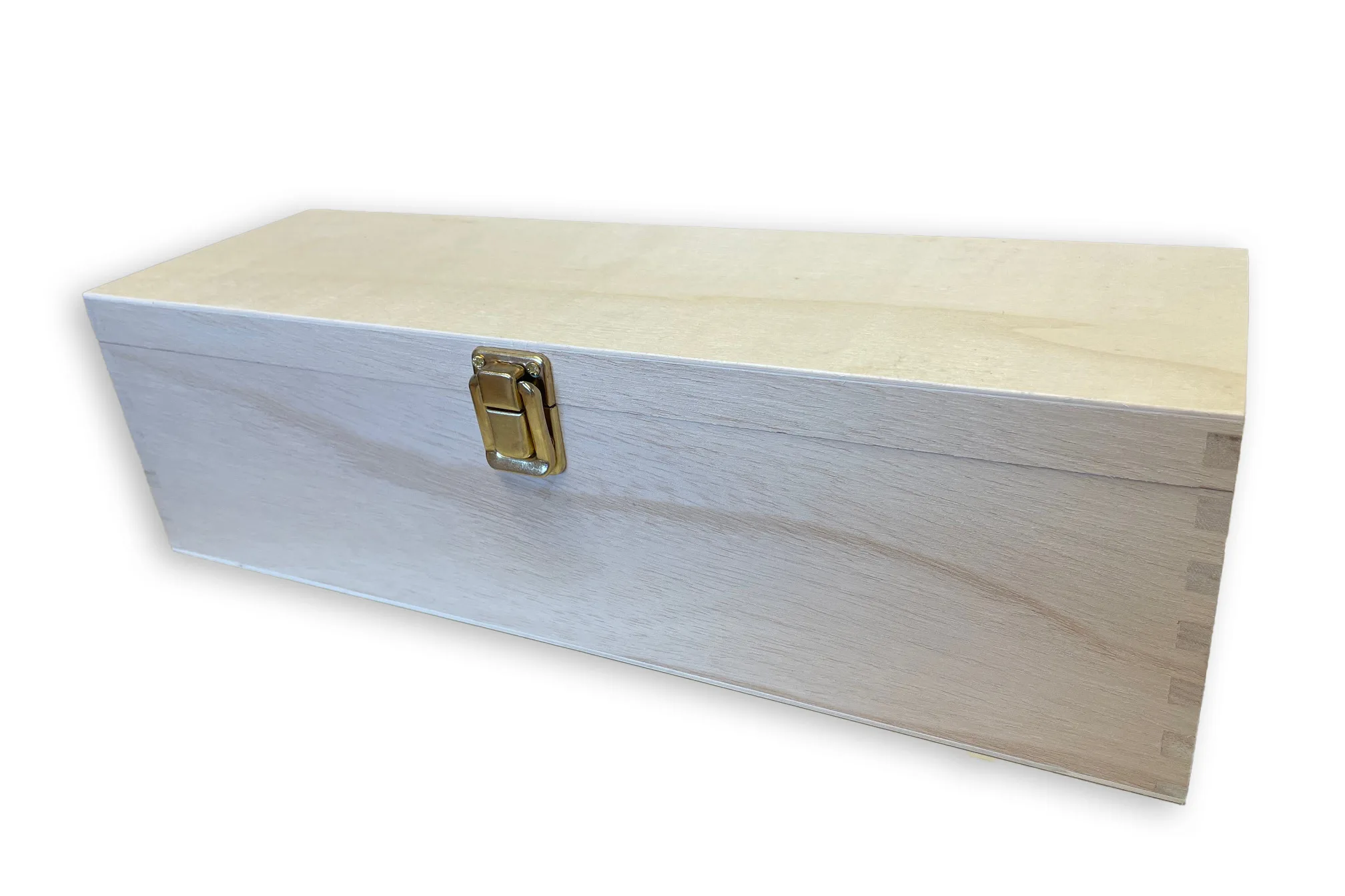 1 vaks wijnkist met slotje