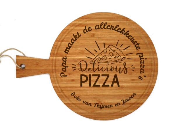 Bamboe pizzaplank