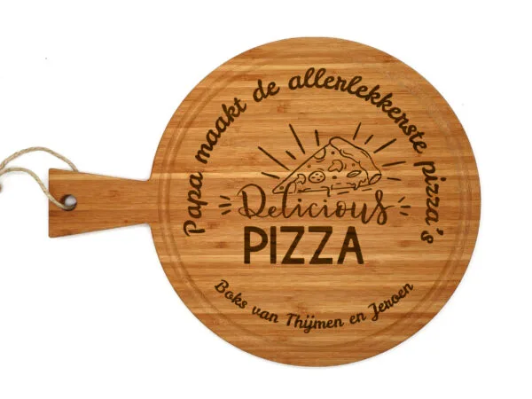 Bamboe pizzaplank