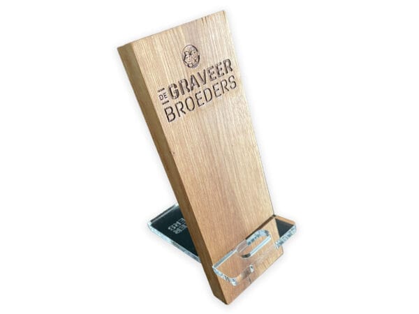 De Graveerbroeders luxe telefoonhouder