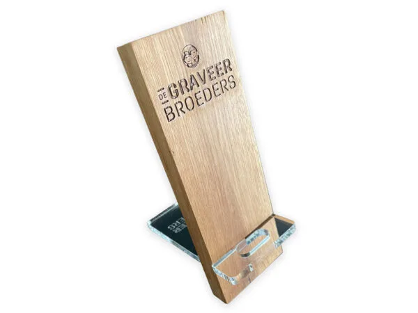De Graveerbroeders luxe telefoonhouder