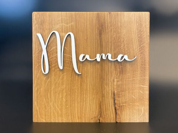 Mama naambord zonder stander