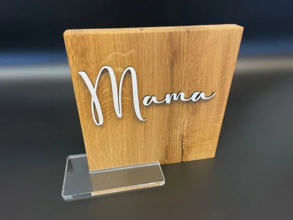 Naambord mama met gravure